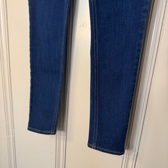 OLD NAVY High Rise Super Skinny Dark Wash Denim Jeans Size 8 - Picture 2 of 11